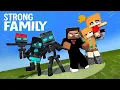 Lagu Herobrine and Wither's STRONG FAMILY: Season 7 - Monster School | MechanicZ Minecraft Animation