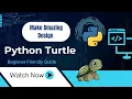 How to Make a Rainbow Flower Using Python Turtle Beautiful Turtle Graphics Tutorial