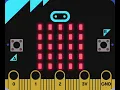Microbit broadcasting morse code message
