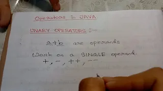 Unary operators in Java Full explanation with increment and decrement operators Casual Study