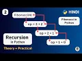Fibonacci Recursion in Python Fibonacci Series Using Recursion in Python In Hindi