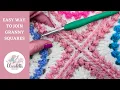 The Easiest Way to Join Granny Squares - Stunning and Simple Tutorial