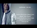 Soprano en feu paroles (lyrics)