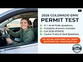 2026 Colorado DMV Permit Test 17 22 Questions and Complete Answers