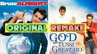 bruce almighty vs god tussi great ho jim carrey vs salman khan