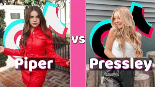 piper rockelle vs pressley hosbach tiktok dances compilation january 2021 