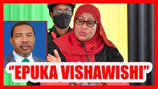 HOTUBA YA RAIS SAMIA BAADA YA KUMUAPISHA MWIGULU NCHEMBA MZIGO HUU NI MZITO EPUKA VISHAWISHI 