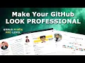 How to Create a Professional GitHub Profile README Step-by-Step