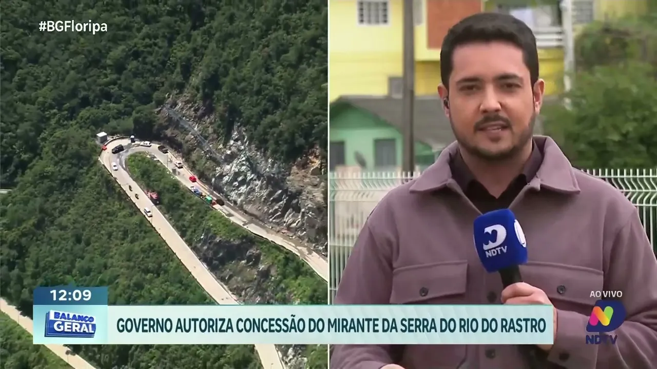 Concessão do Mirante da Serra do Rio do Rastro é autorizada pelo governo