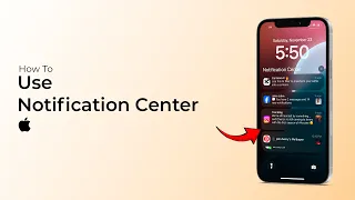 How To Use Notification Center On IPhone IOS 18 