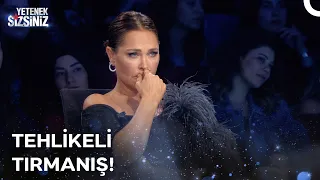 Nefes Keser Akrobasi Performansları ve Unutulmaz Sahne Anları | Yetenek Sizsiniz