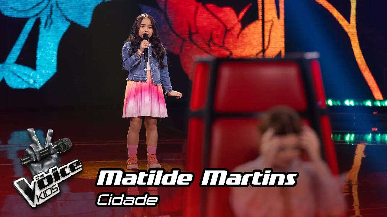 Matilde Martins - "Cidade" | Prova Cega | The Voice Kids Portugal