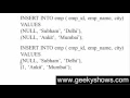 50 AUTO INCREMENT in SQL Hindi