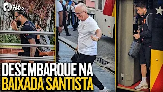 DESEMBARQUE DO CORINTHIANS NA BAIXADA SANTISTA PARA ENFRENTAR O SANTOS PELO BRASILEIRÃO 2026