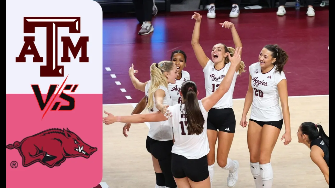 Texas A&M vs. Arkansas | FULL MATCH | October 11,2026 | Women's NCAA Volleyball 2026
