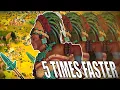 Civ 6 BLAZING Speed 5 TIMES Faster Than Standard This Is MAD - Deity Maya Civilization VI