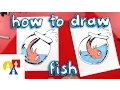 How To Draw Fish From The Cat In The Hat
