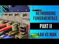 Networking Fundamentals LAN vs WAN