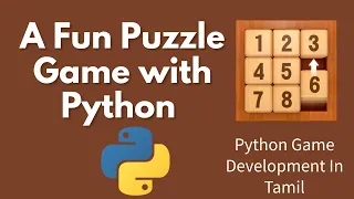 Puzzle Game Python Code Tamil Number Puzzle Game Python Code Tutorial in Tamil