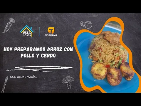 Hoy preparamos Arroz con pollo y cerdo