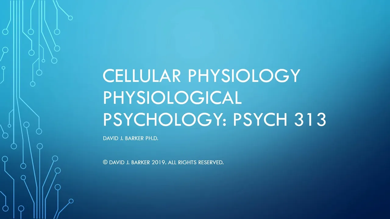 03-- Cellular Physiology