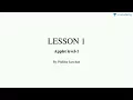 based Java Programming - Applet Level 1
