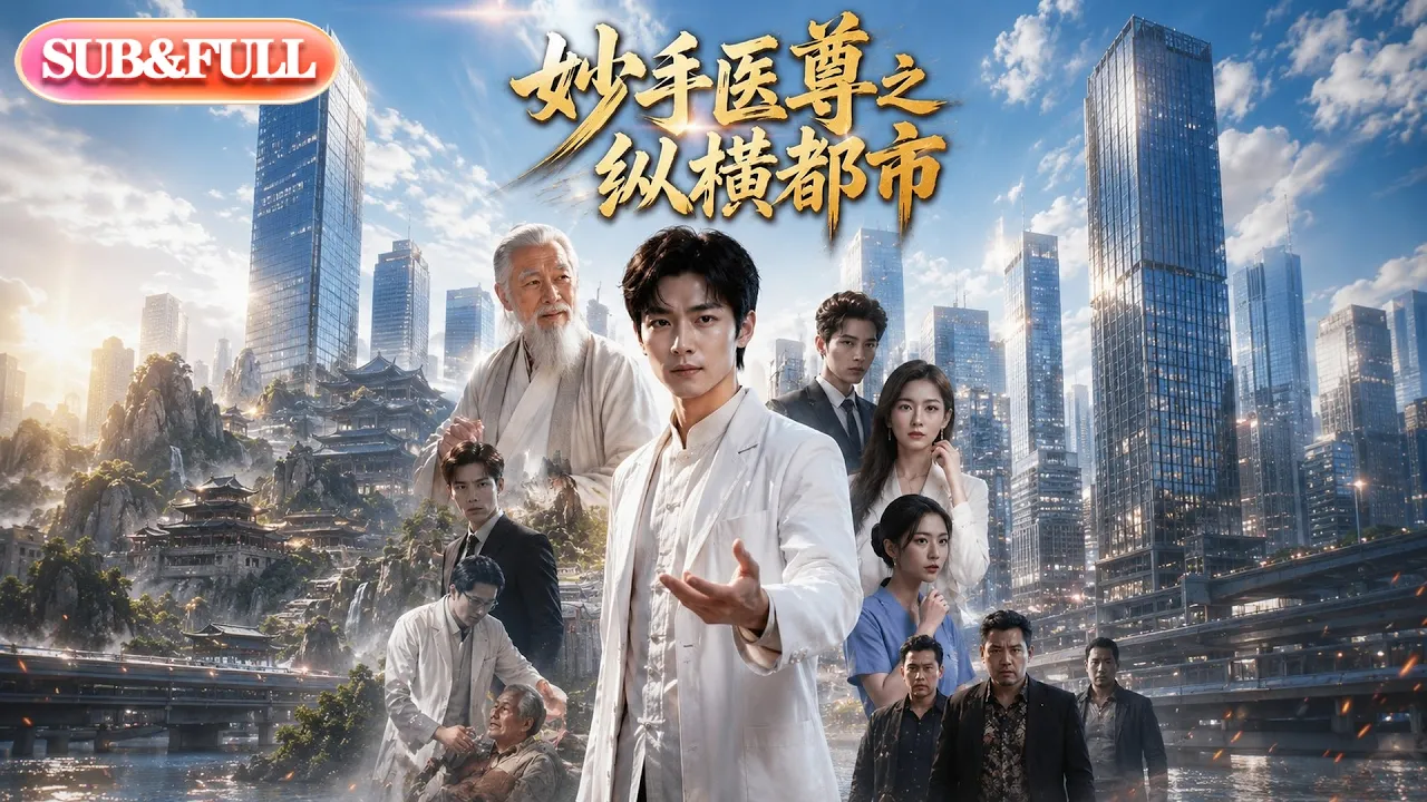 【全集FULL】《妙手医尊之纵横都市》| AI短剧 | ENG SUB #薄荷听书 #cdrama #latest #热门短剧 #都市 #重生 #逆袭 #现代 #甜宠 poster