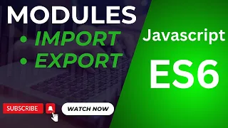 JavaScript ES6 Modules Crash Course Master Export Import in 10 Minutes