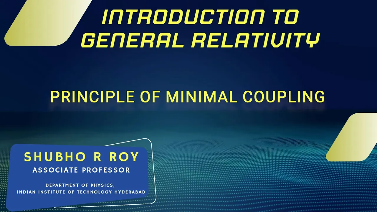 Principle of Minimal Coupling