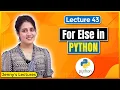 For else in Python Python Tutorials for Beginners