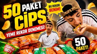 Cips Rekoru Denememe Ailemin Katkısı #komik #eğlence #skeç