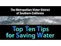 Conservation Water Saving Tips