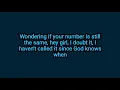 Scotty McCreery - Fall Of Summer (Lyrics)