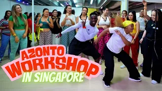 100% Azonto Dance Workshop || Choreography by Championrolie || SINGAPORE
