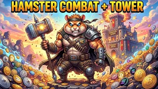 Новое комбо и шифр HAMSTER KOMBAT 24 Октября и 25 Октября в Крипто игре Хамстер Комбат + Kод Tower