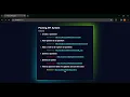 Polling API system Project using POSTMAN API Tool Coding Ninjas