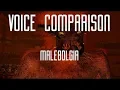 Voice Comparison Malebolgia Spawn