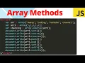 Array methods in javascript in hindi Javascript tutorial for beginners - 19