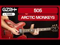 505 Guitar Tutorial Arctic Monkeys Lesson Chords TAB