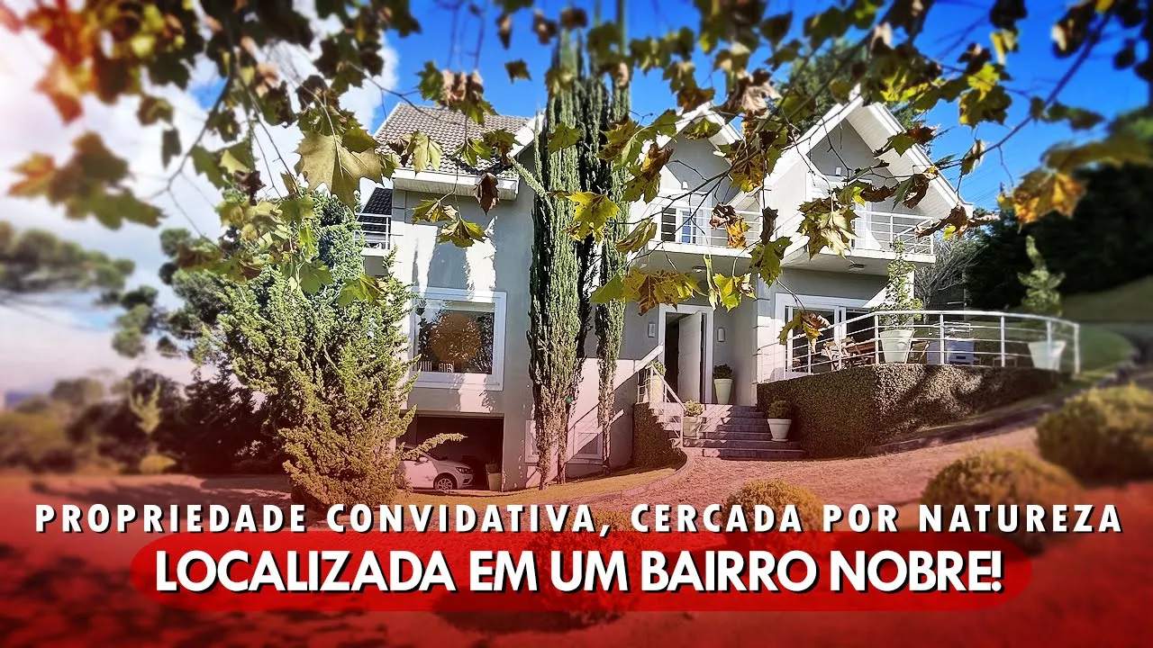 Video do Imóvel: Uma Residência que celebra a natureza, design e a vida. São 7 maravilhosas suítes e um conforto extraordinário