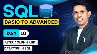 SQL from basic to Advanced Alter Column and Datatype in SQL - Day
