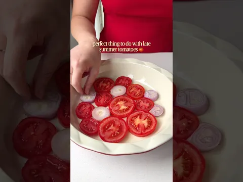 upside down tomato tart #recipe