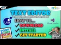 SOLAR 2D FREE TEXT EDITOR for WINDOWS 10 - Download install Visual Studio and the Lua Extention