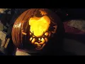 Pennywise pumpkin carving