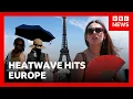 Red heat alerts issued as Europe hit by heatwave BBC News