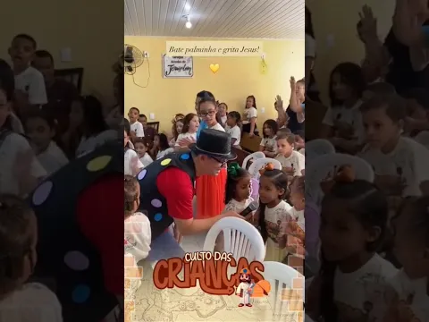 Alegria só com Jesus #alegria #jesus #crianças #cultoinfantil
