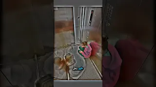 لحظة الهرب غير متوقعة داخل المصعد 