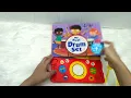 Download Lagu My First Music Book Drum Set Board Book with 4 songs and 5 drum sounds