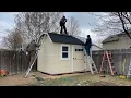 Time-lapse Of A Stor-Mor Shed Installation