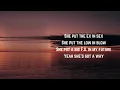 She is Got A Way With Words (Lyrics)   Blake Shelton